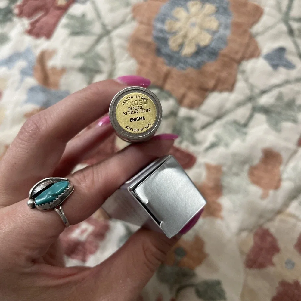 Lancome Rouge Attraction Enigma Lipstick New Lasting Impact